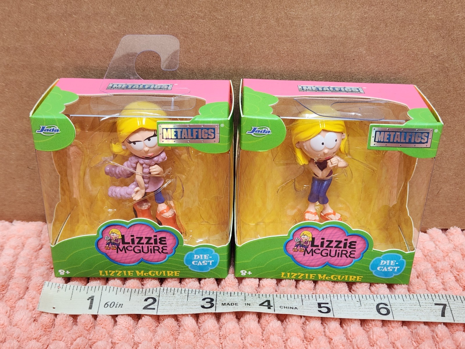 Jada Toys Metalfigs Disney "Lizzie McGuire" Figure Set Of 2 Diecast Figure Set