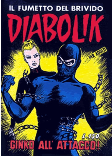 Diabolik dal numero 1 al numero 150 in pdf