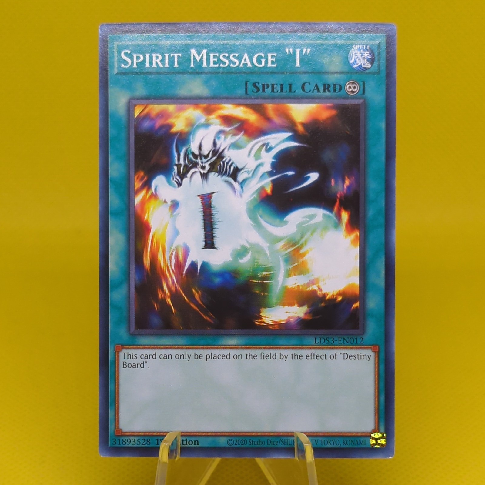Yugioh - Messaggio Spirito "I" (LDS3-EN012) - Comune 1° Edizione