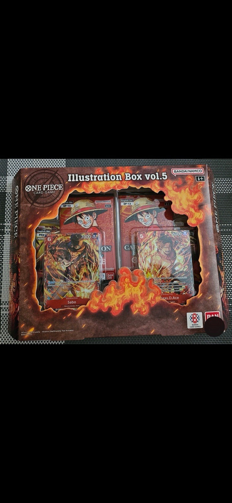 Scatola illustrazione pezzo unico vol. 5 sigillati 
