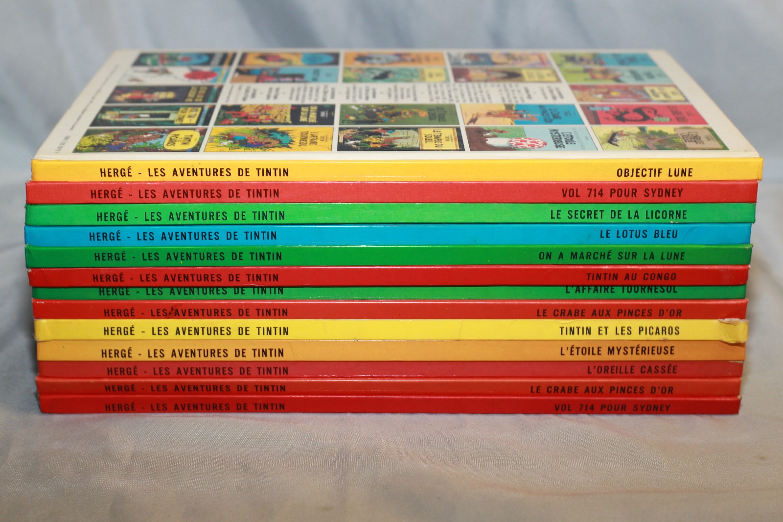 13 Albums Tintin