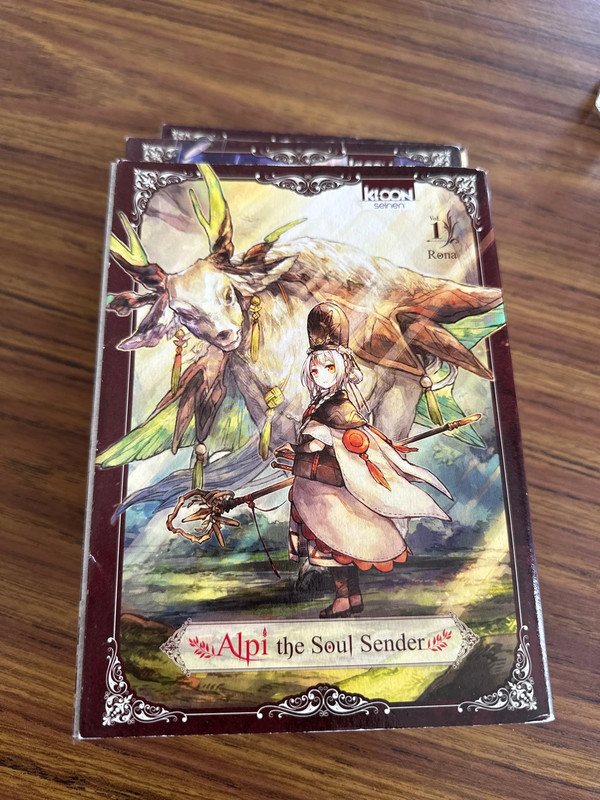 Alpi the Soul Sender tomes 1 , 2 , 3 , 4