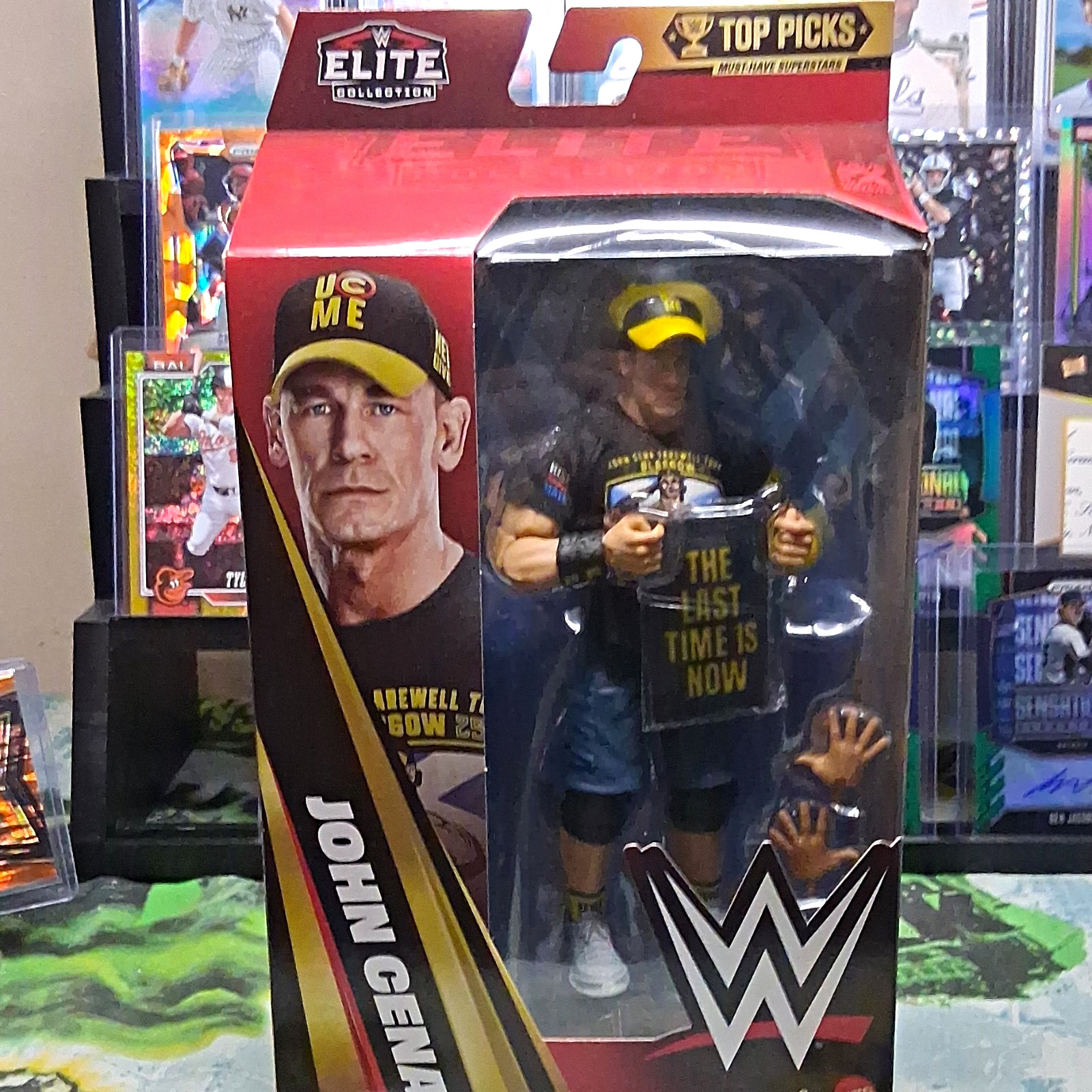 WWE Elite Collection Top Picks John Cena Action Figure Glasgow Scotland Outfit