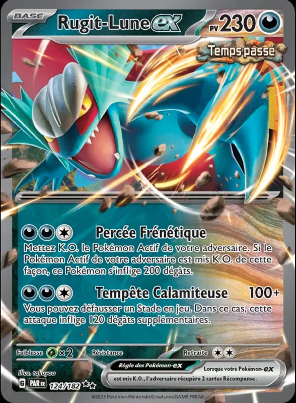 Carte Pokémon Rugit-Lune-ex