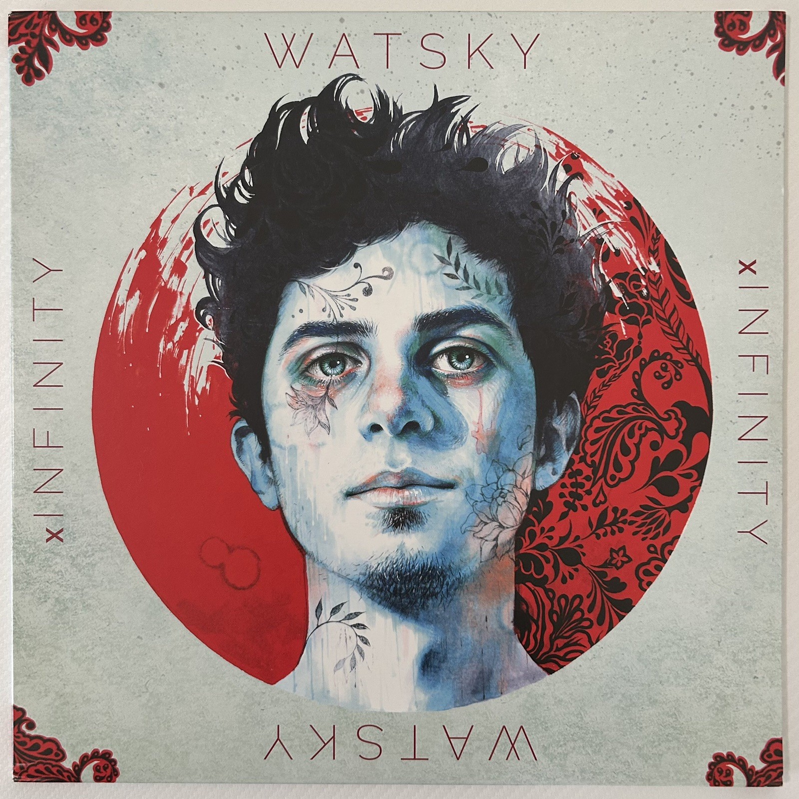 WATSKY x Infinity 2016 STEEL WOOL Red 2LP Vinyl Record PLAY GRADED VG