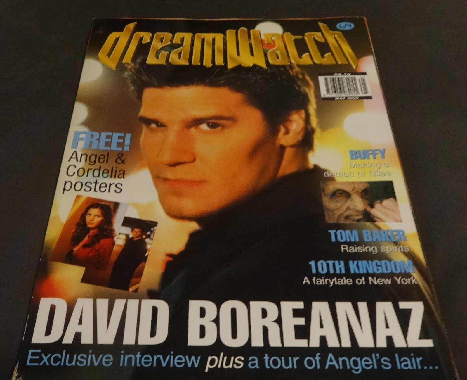 DreamWatch Magazine Issue  # 69  - June 2000 - Angel, Buffy, Tom Baker