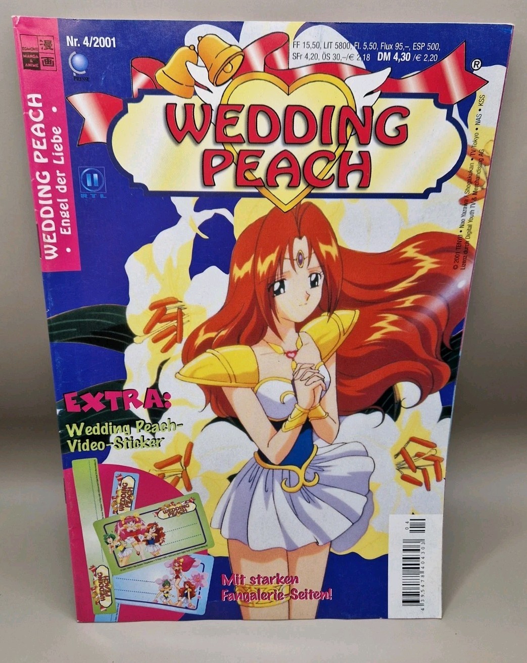 Wedding Peach n.4 con poster - fumetto manga ⚡