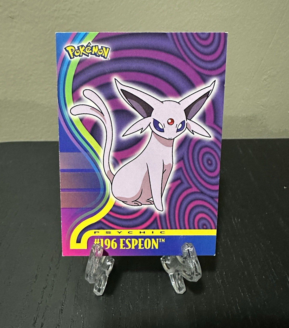 Topps Pokémon Edizione Animazione TV #196 Espeon 2001