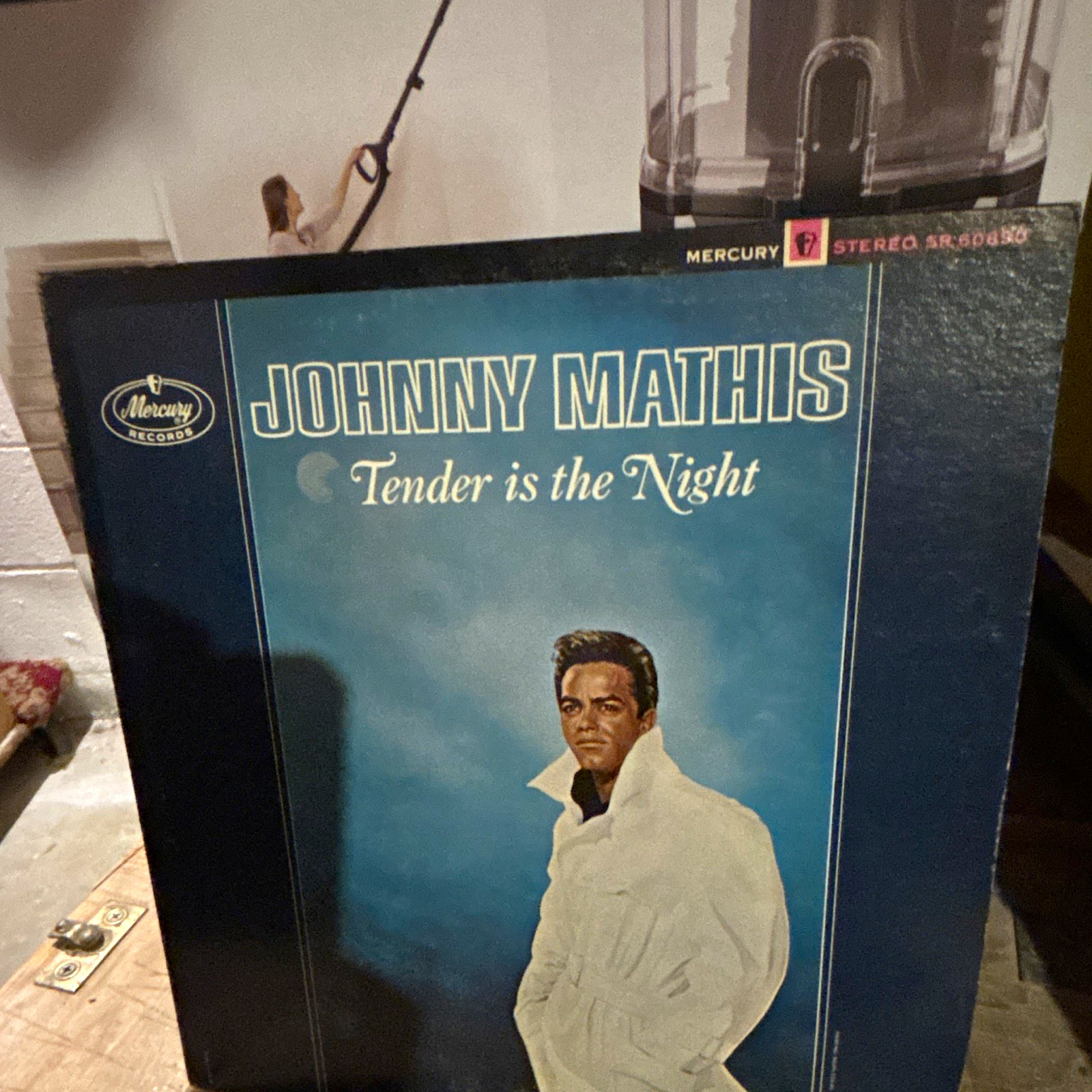 Johnny Mathis Tender is the Night Mercury Records Stereo Vinyl LP SR 60890