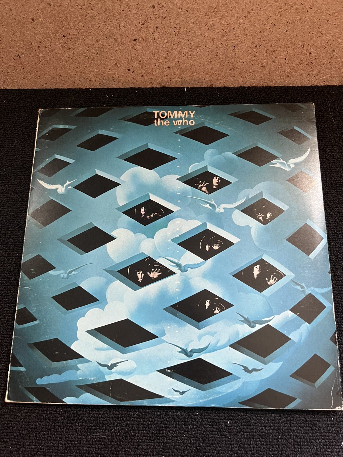 THE WHO: TOMMY, DOUBLE ALBUM,  VINYL RECORD, 12" LP, Track Records