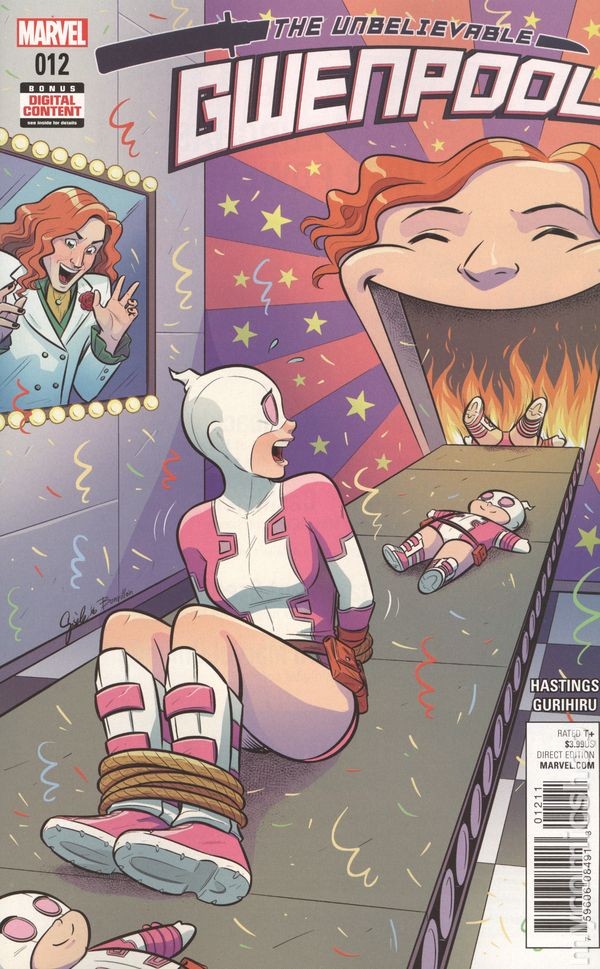 Incredibile Gwenpool #12 VF 8.0 2017 Immagine Stock