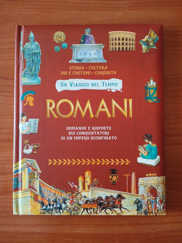 Libro: "Romani, domande e risposte sui conquistatori di un impero sconfinato"