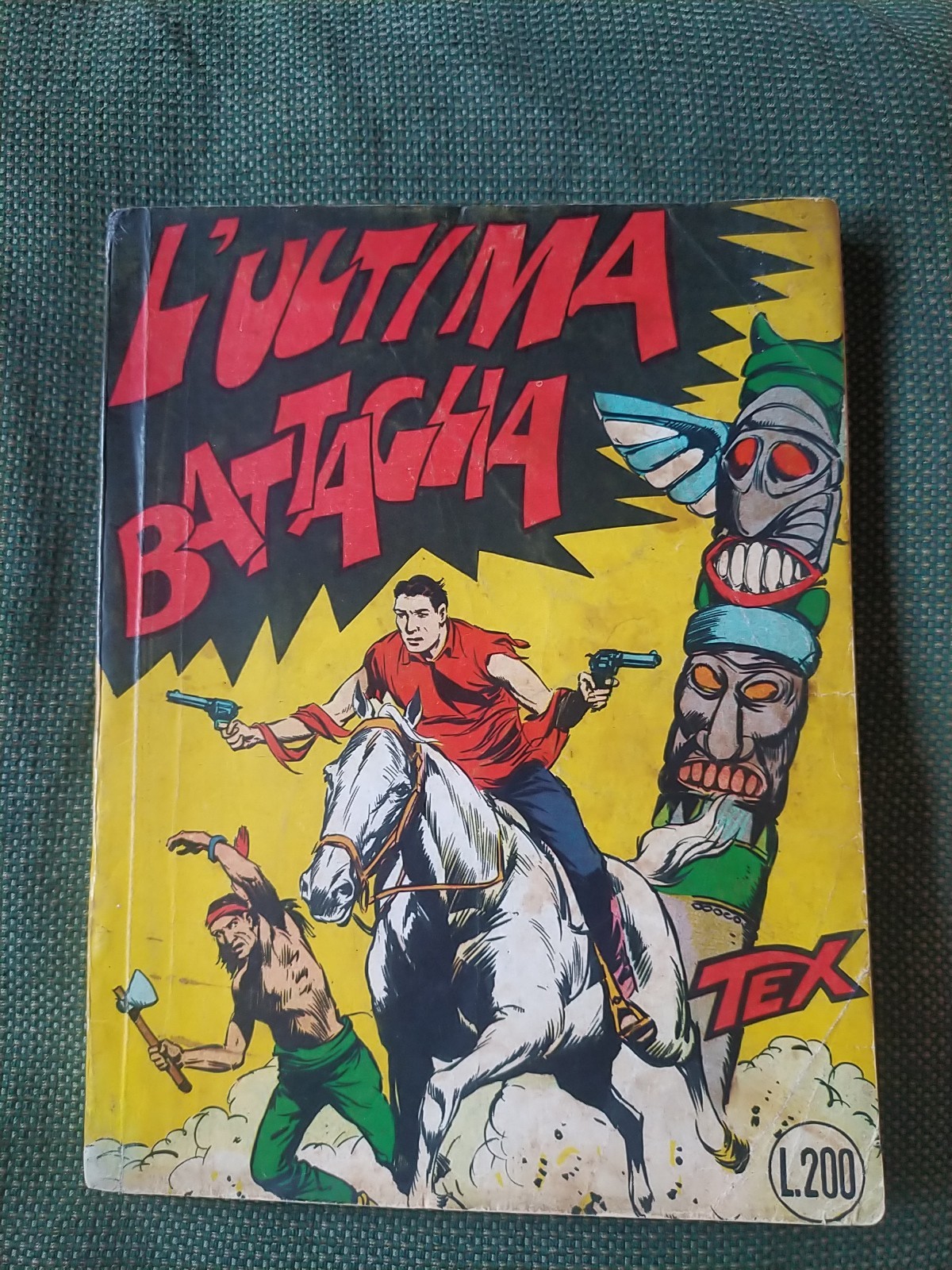 TEX SPILLATO N. 9 AUT. 478 CENSURATO BUONO/OTTIMO 100 PAGINE SECONDA EDIZIONE 