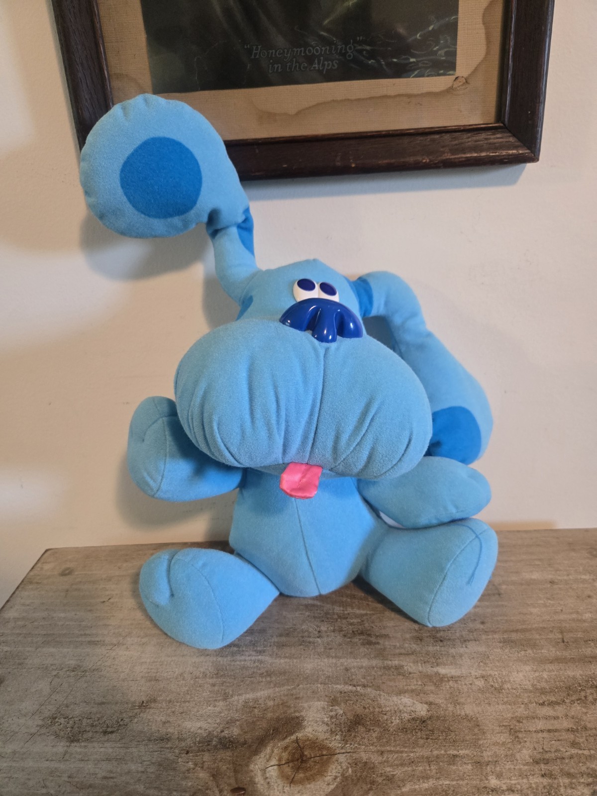 1999 Fisher-Price Blues Clues Plush Puppy Dog Electronics NOT Working *FO 