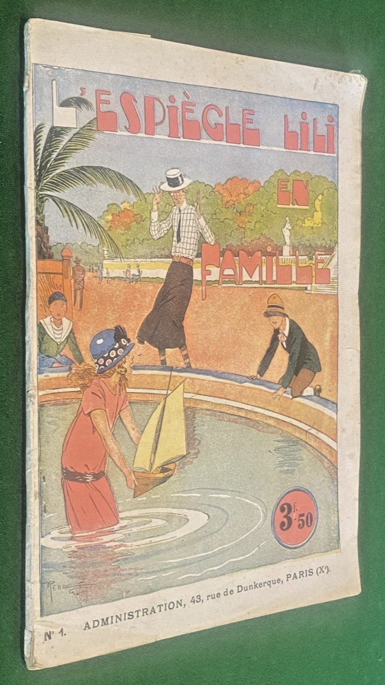 L'espiègle LILI en Famille -  N°1 - Edition SPE Juin 1931 -   Bel Etat