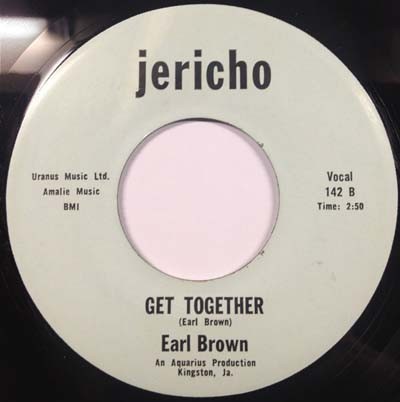 7" EARL BROWN Suzanne / Get Togeth 142 Jericho US