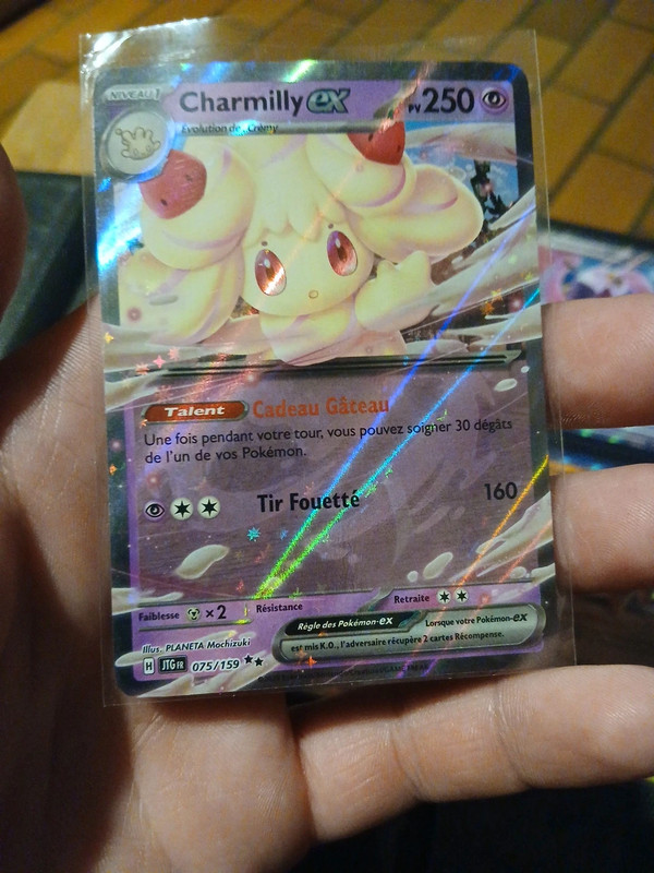 Carte Pokemon Charmilly EX