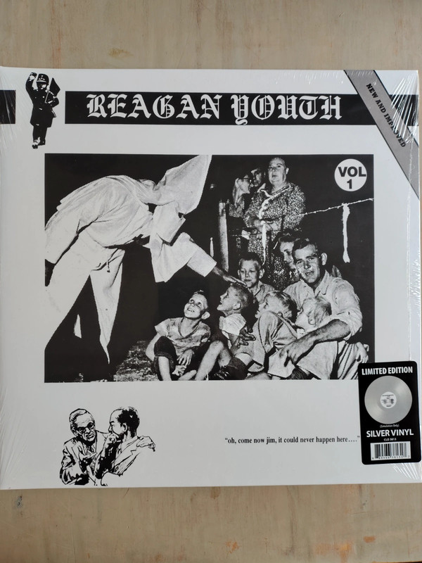 Reagan Youth - Volume 1 LP silver vinyl