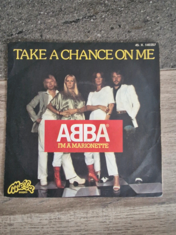 Vinyle 45T Abba