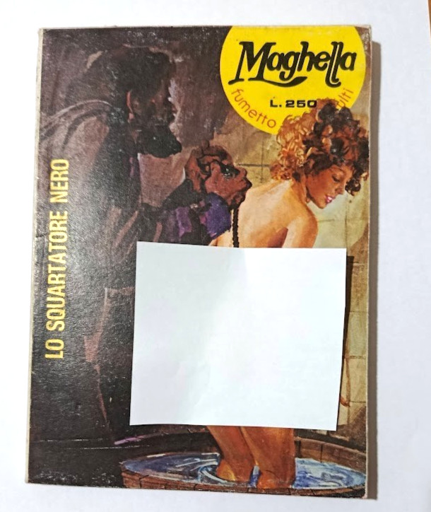 Fumetto per adulti Maghella N°56 Interno N° 57  errore Stampa Anno 1976