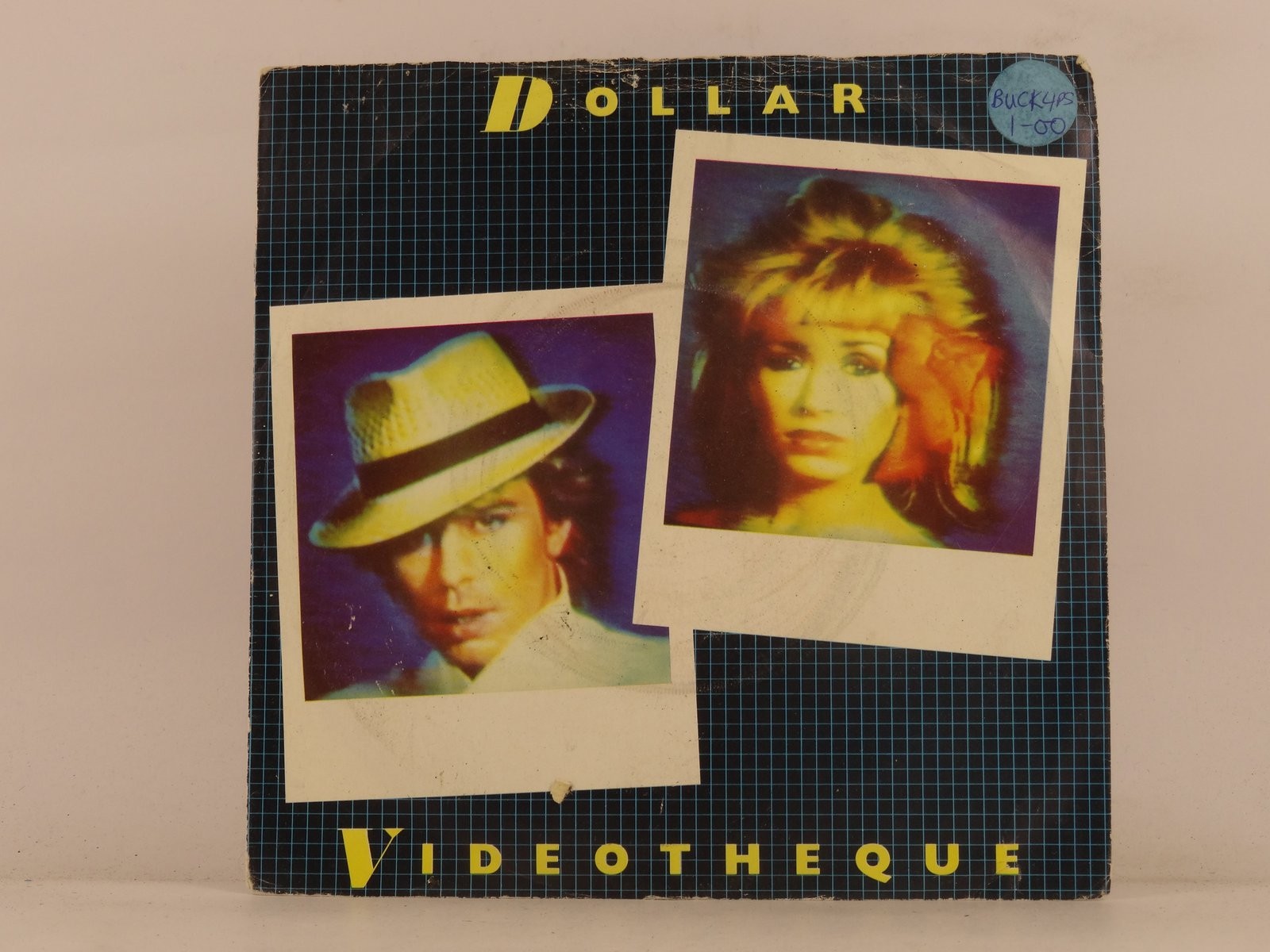 DOLLAR  VIDEOTHEQUE (135) 2 Track 7" Single plus Picture Sleeve WEA