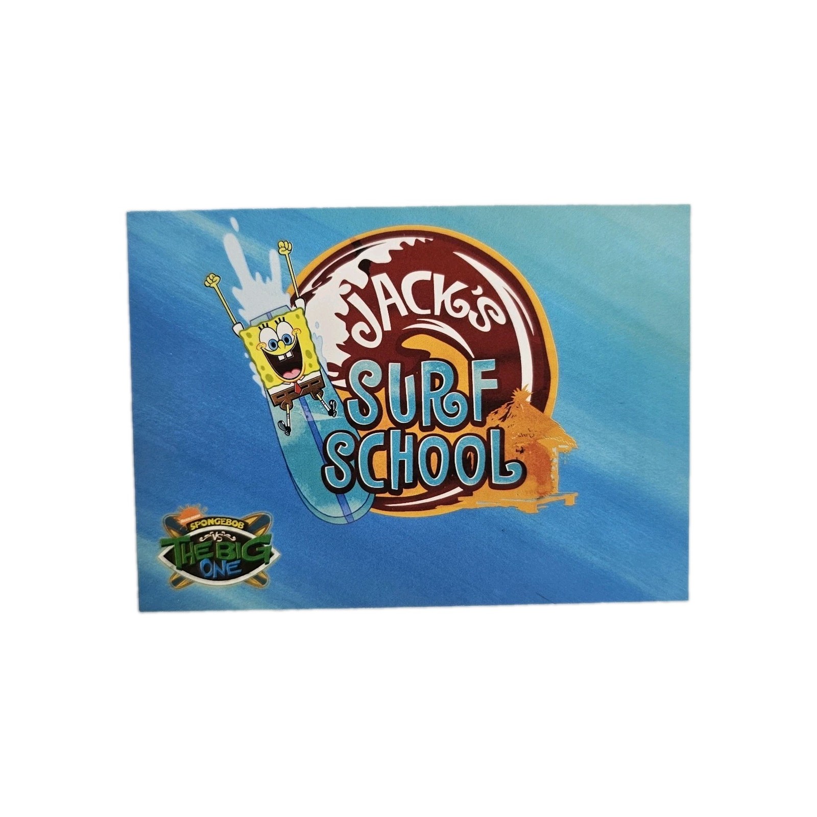 2009 Topps Spongebob Squarepants Jack's Surf School #67 2rz