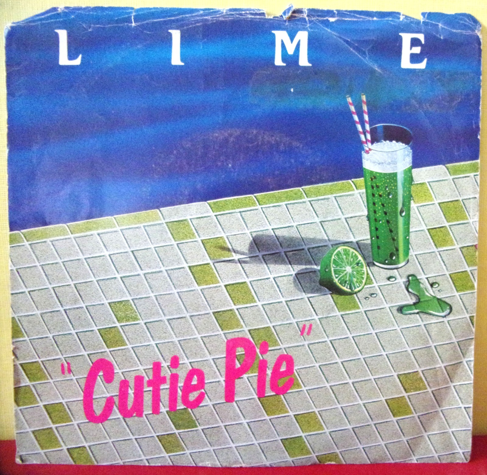 Lime-Cutie Pie/Come On Everybody-1988-7" 45 rpm-PS-EX/VG+
