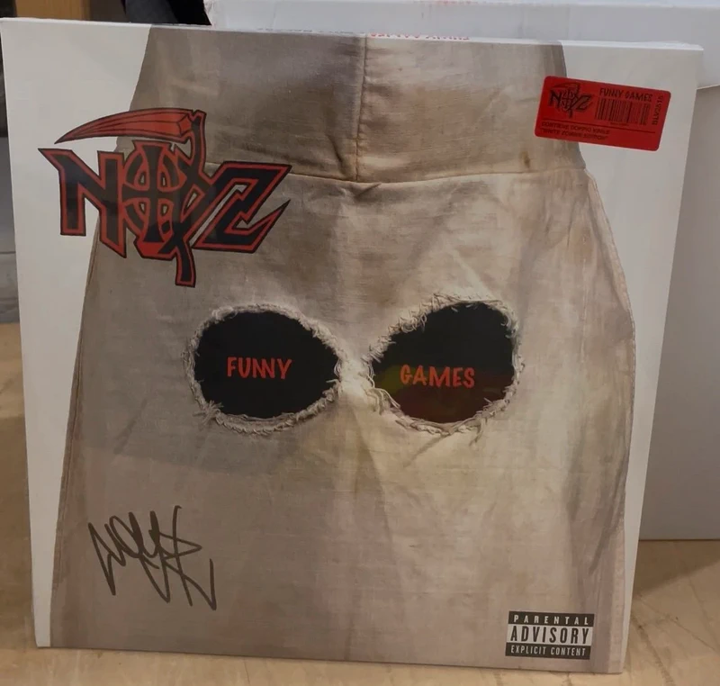 Salmo Noyz - lp Funny Games vinile autografato nuovo sigillato