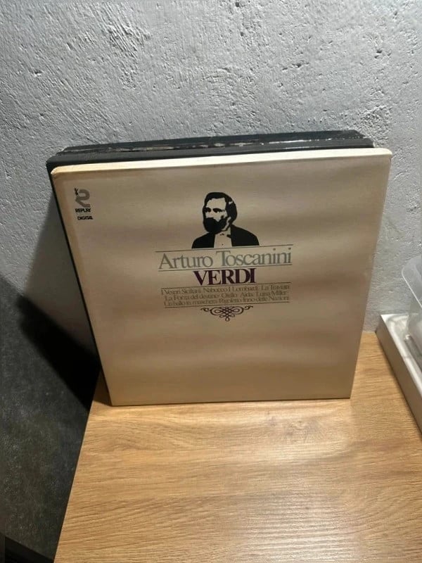 Toscanini dirigiert Verdi Vinyl LP – Oper Highlights Sammlung