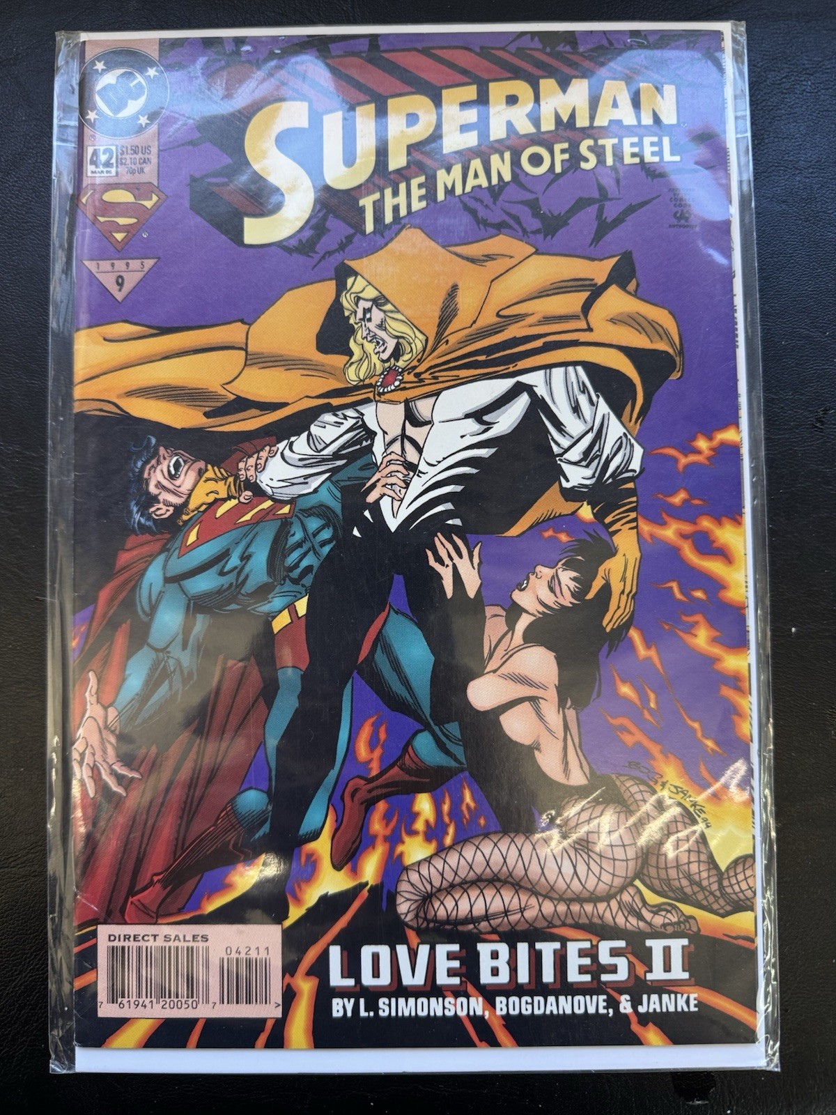 DC Comics Superman The Man of Steel No. 42 1995 Bagged and Boarded VF