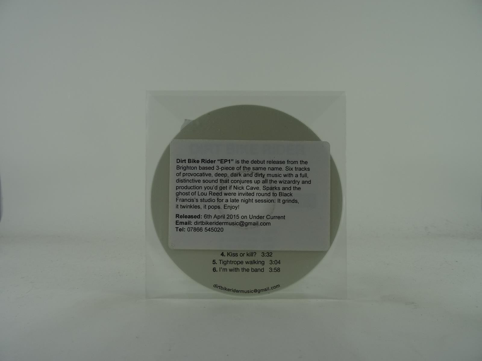DIRT BIKE RIDER DO IT BY MYSELF/CLUB OF ONE (121) 6 Track Promo CD Album includi