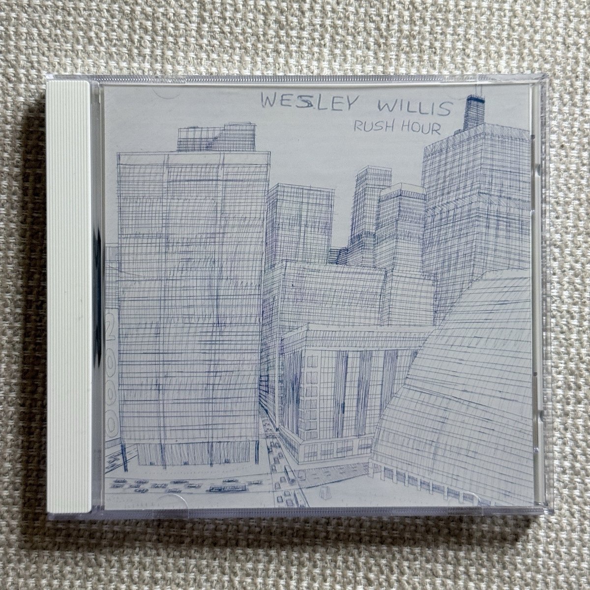 WESLEY WILLIS Rush Hour CD (2000, Alternative Tentacles) Excellent OOP