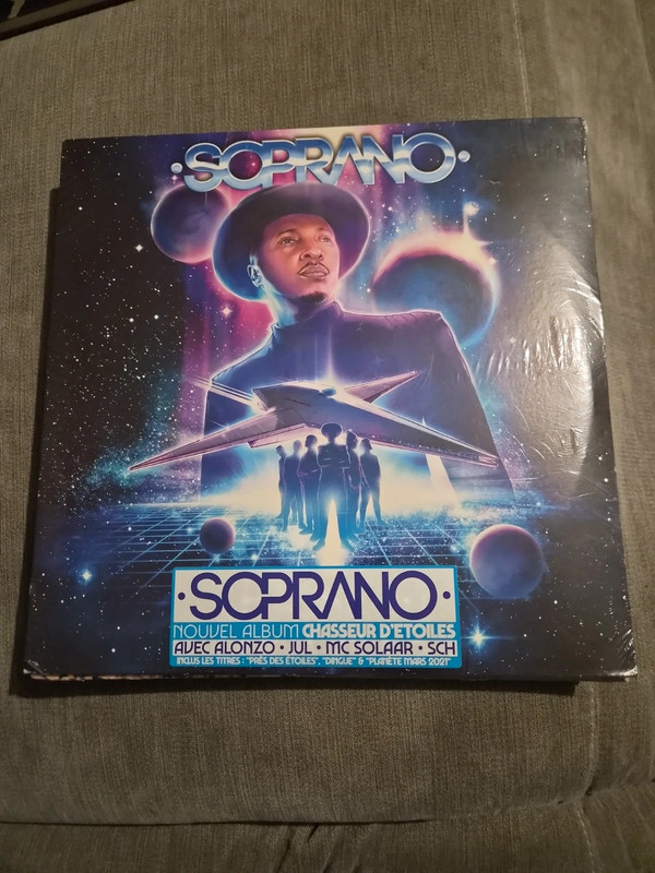 Vinyle 33T Soprano nouvel album chasseur d'étoiles