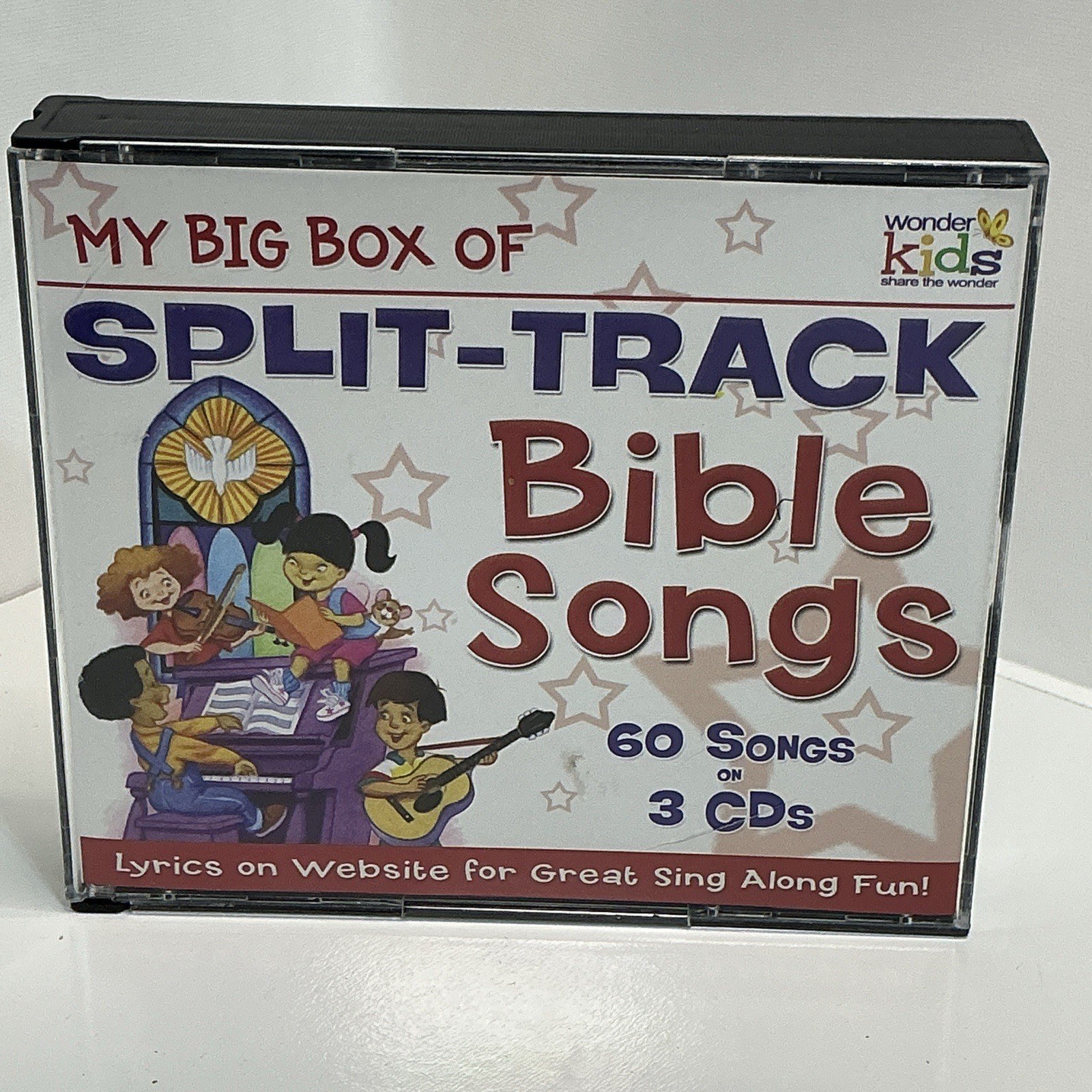 My Big Box Of Split-Tracks: Kids Sing Bible Songs - Wonder Kids Choir - CD