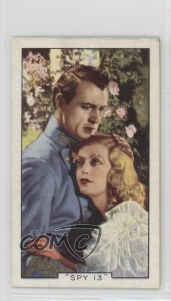 1935 Gallaher Shots from Famous Films Tobacco Spy 13 #13 1cz3