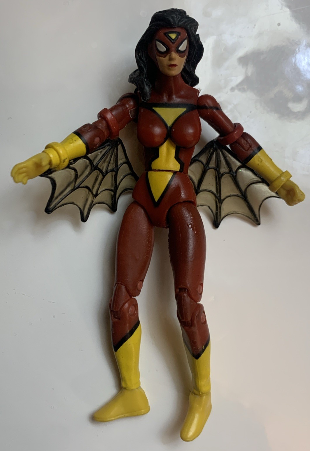 Marvel Universe Spider Woman Jessica Drew 3,75” Figura #006 Leggende Spider-Man