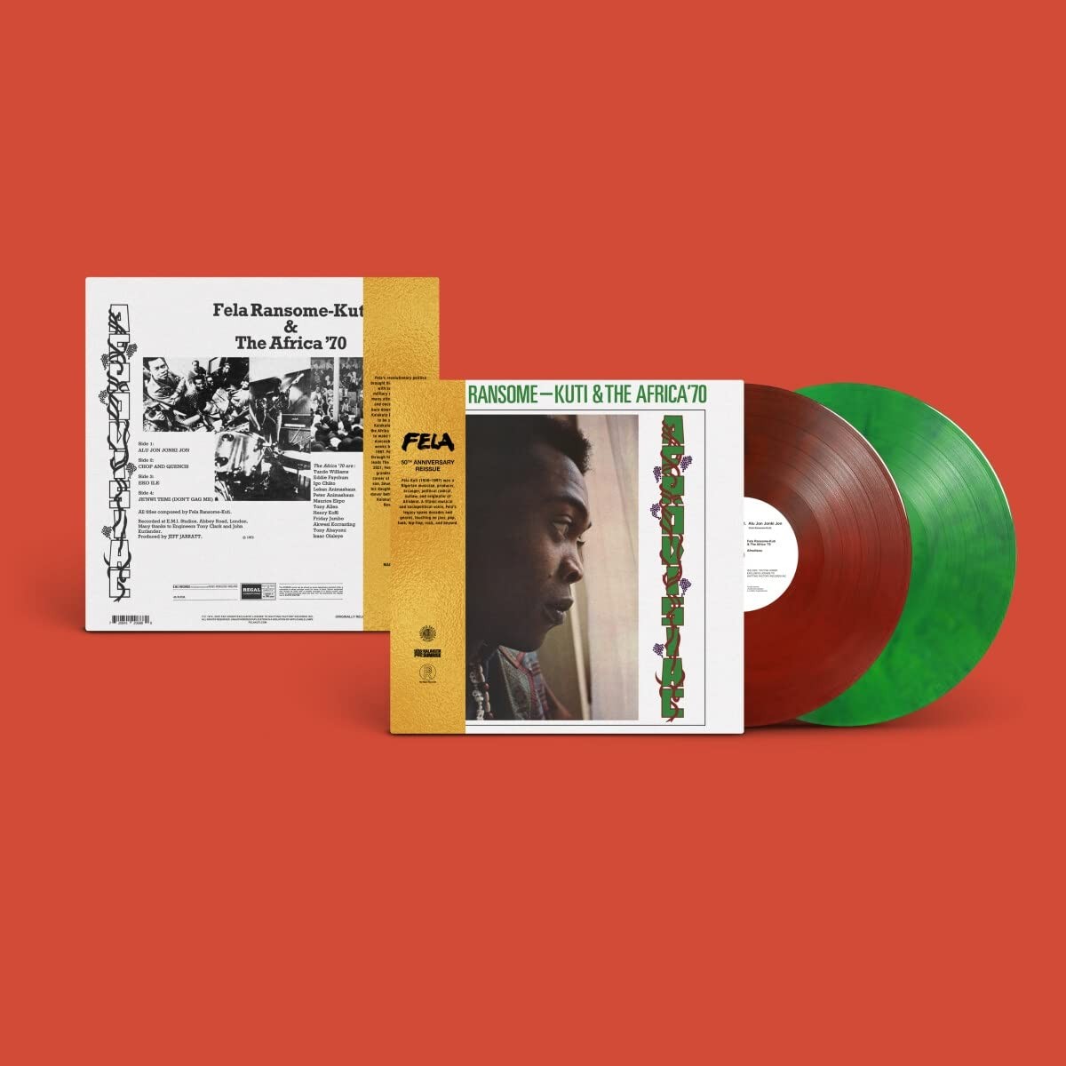 Fela Kuti & Africa 70 Afrodisiaco Double LP Vinile NUOVO