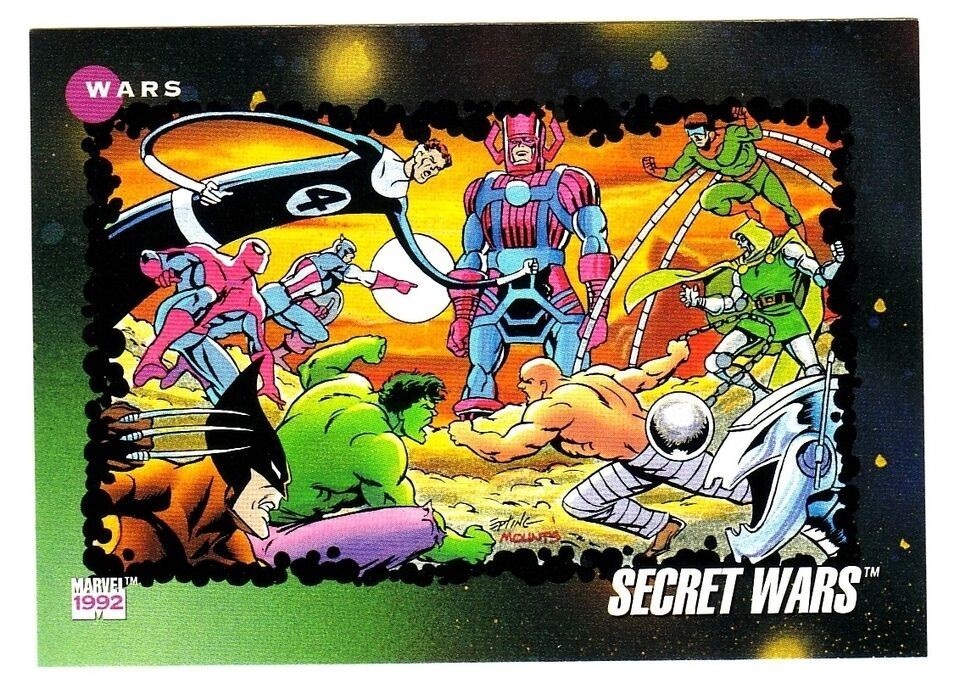 1992 Marvel Universe #187 Guerre Segrete