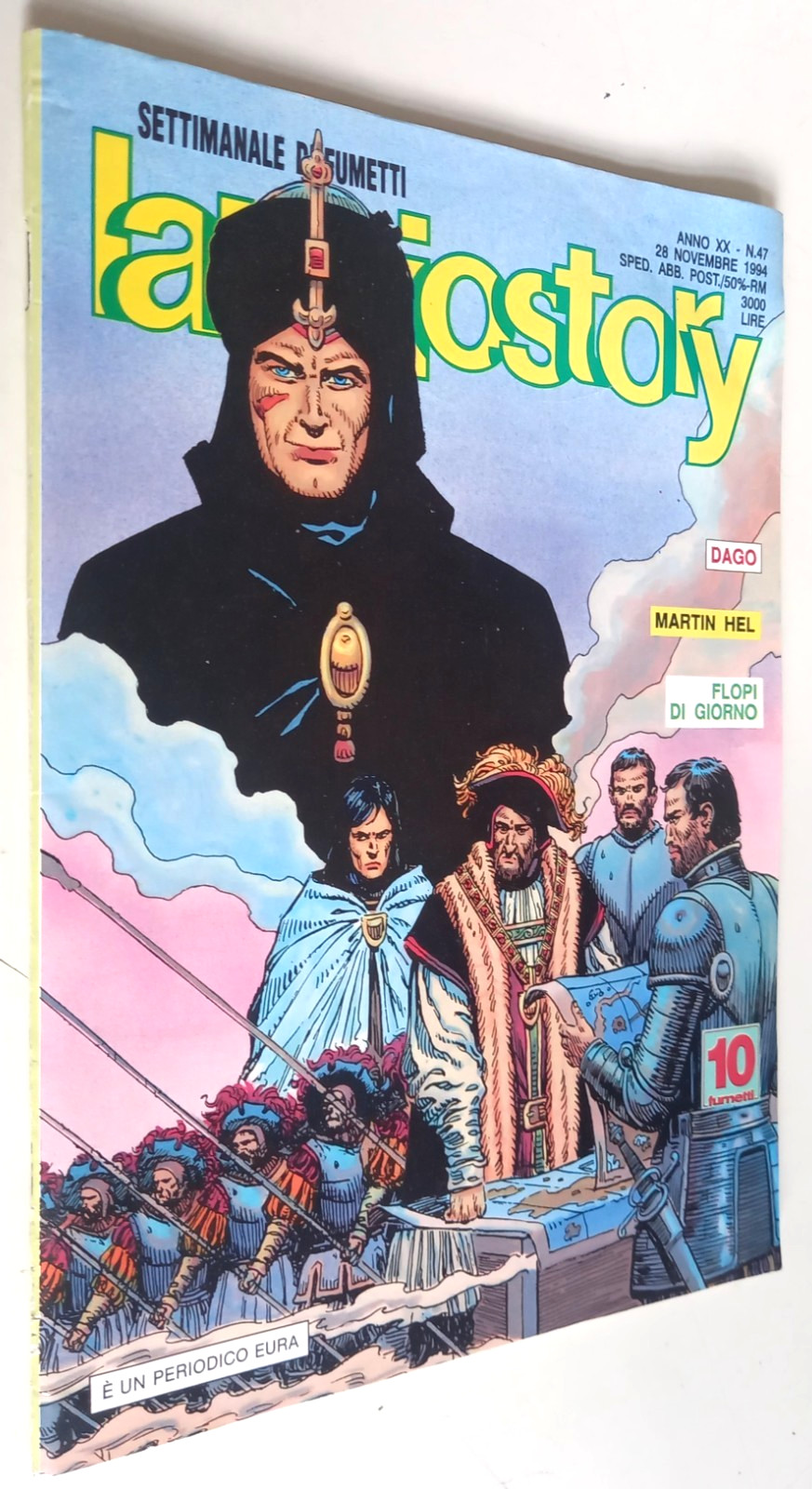 LANCIOSTORY N. 47 -28/11/1994 -Dago/inserto Loco Chavez/film Wyatt Earp - Eura