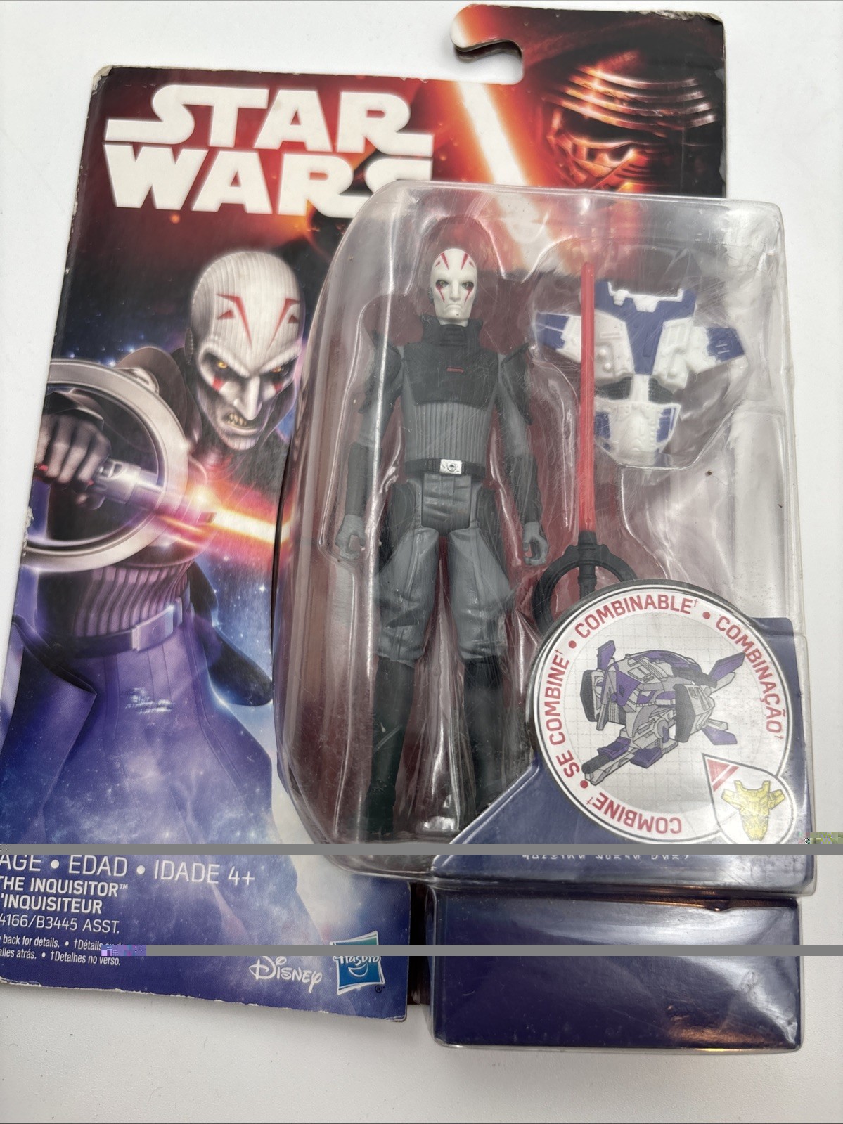 Star Wars 3.75" The Inquisitor Action Figure Sealed New 2015 Hasbro