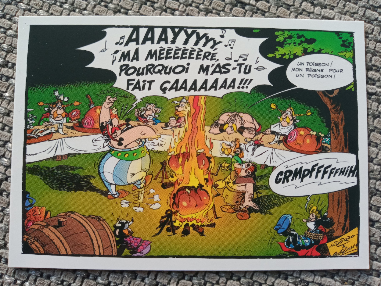 Asterix - l'album da viaggio figurine *no sticker* n.16 Panini
