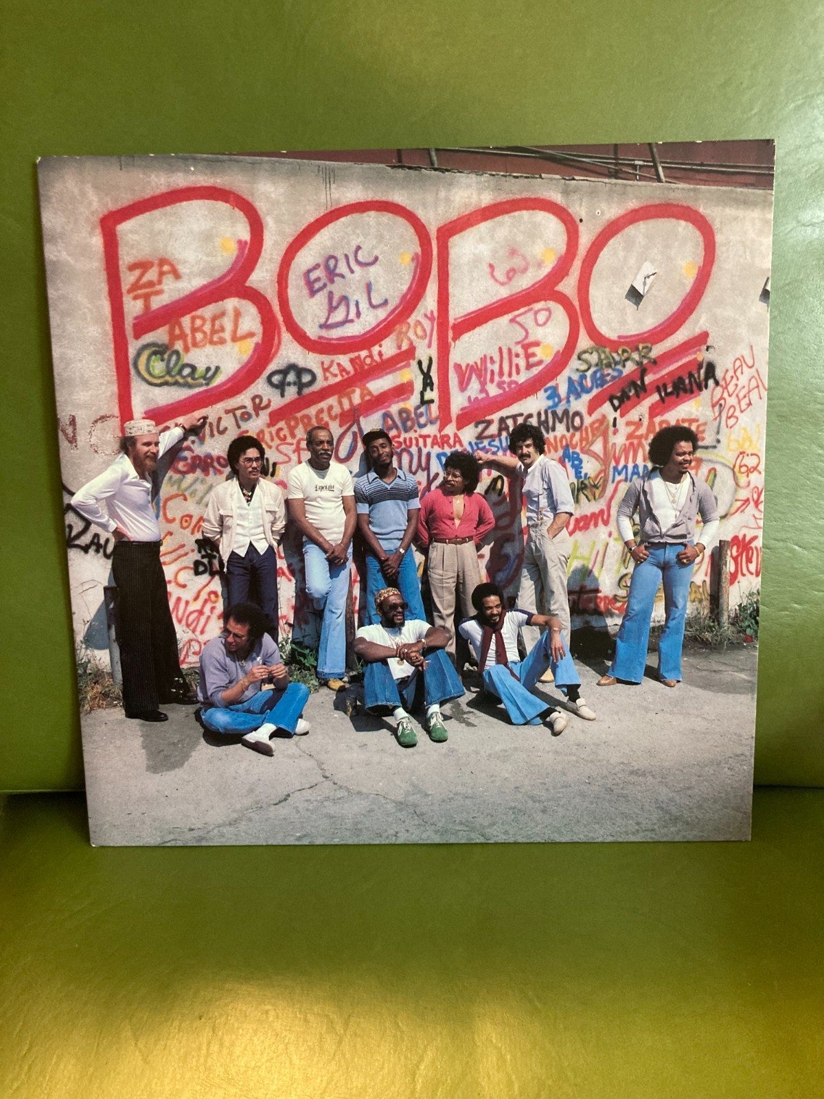 WILLIE BOBO Bobo LP Vinyl White Label PROMO CBS Records 1979 VG+