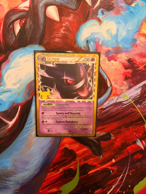 Gengar 130 HP 94/102 – Pokémon TCG – Ristampa 30° Anniversario – Italiano