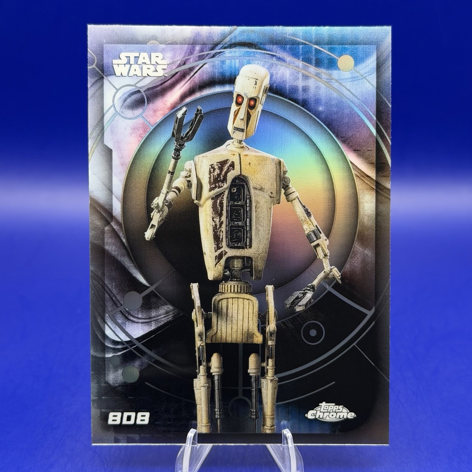 2026 Topps Chrome Star Wars 8D8 Refractor #143 Star Wars: Book Of Boba Fett