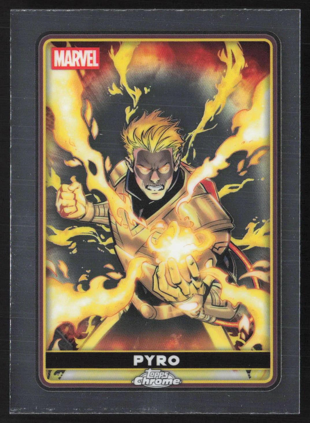 2025 Topps Chrome Marvel Deadpool Pyro #11