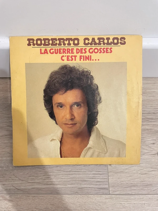 🎵 Vinyle 45 tours Roberto Carlos – La Guerre des gosses C’est fini CBS 1982