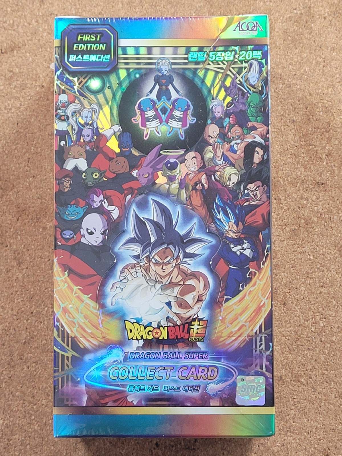 2023 Dragon Ball Super Collect Card Series 1 First Edition Korea Sealed Box