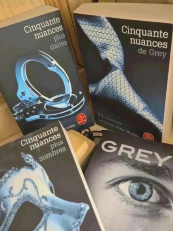 Lot 3 livres Grey