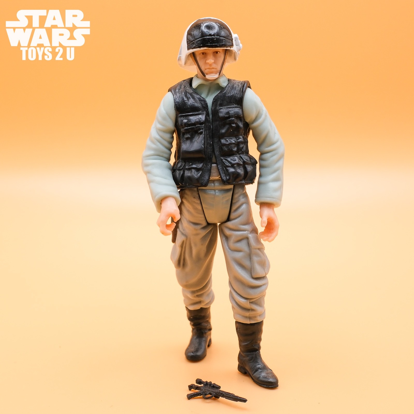 STAR WARS REBEL FLEET TROOPER (TANTIVE IV DEFENDER) 3,75" FIGURE POTJ 2000