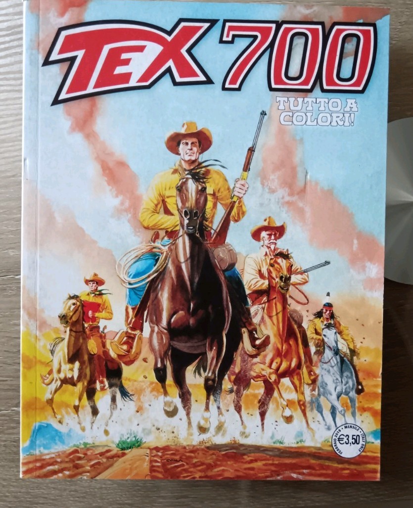TEX 700 L'ORO DEI PAWNEE  SERGIO BONELLI EDITORE FEBBRAIO 2019